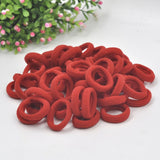 Aikelina 50 Pcs/LOT hair accessories FOR girls and kids RUBBER BANDS BLACK WHITE 2017 The ponytail holder Elastic Hair Bands