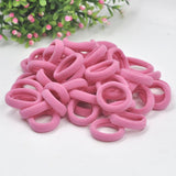 Aikelina 50 Pcs/LOT hair accessories FOR girls and kids RUBBER BANDS BLACK WHITE 2017 The ponytail holder Elastic Hair Bands