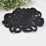 Aikelina 50 Pcs/LOT hair accessories FOR girls and kids RUBBER BANDS BLACK WHITE 2017 The ponytail holder Elastic Hair Bands