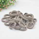 Aikelina 50 Pcs/LOT hair accessories FOR girls and kids RUBBER BANDS BLACK WHITE 2017 The ponytail holder Elastic Hair Bands