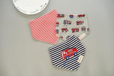 [Momscare] 3 Pcs/lot Fashion Newborn Baby Bibs Waterproof Kids Girls And Boys Cotton Triangle Children Feeding Accessories