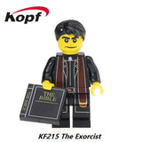 The Horror Theme Movie Hannibal Clockwork Orange Hackey Mask Jason Nightmares Sally Shock Building Blocks Kids Gift Toys KF6017