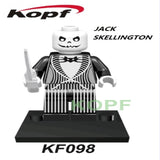 The Horror Theme Movie Hannibal Clockwork Orange Hackey Mask Jason Nightmares Sally Shock Building Blocks Kids Gift Toys KF6017