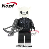 The Horror Theme Movie Hannibal Clockwork Orange Hackey Mask Jason Nightmares Sally Shock Building Blocks Kids Gift Toys KF6017