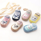 Baby shoes socks Children Infant Cartoon Socks Baby Gift Kids Indoor Floor Socks Leather Sole Non-Slip Thick Towel Socks