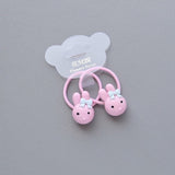 2 PCS Cartoon Fruit Flower Princess Headwear Baby Headdress Children Hair Ropes Girls Hair Accessories Kids Elastic Hair Bands