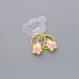 2 PCS Cartoon Fruit Flower Princess Headwear Baby Headdress Children Hair Ropes Girls Hair Accessories Kids Elastic Hair Bands