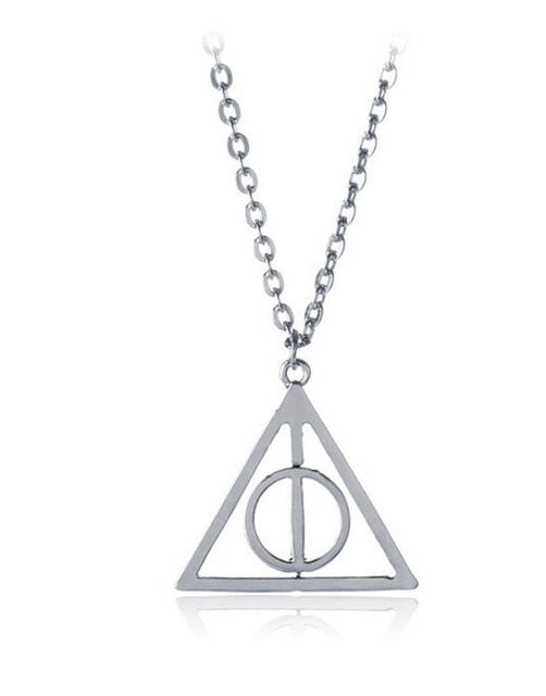 Harri Potter Time Turner Hourglass Necklace Toys For Kid Hermione Granger Magic Red Stone Golden Snitch Harri Potter Necklace