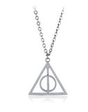 Harri Potter Time Turner Hourglass Necklace Toys For Kid Hermione Granger Magic Red Stone Golden Snitch Harri Potter Necklace