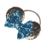 New Fashion Minnie Mouse Ears Hairband With Sequin Hair Bows For Kids Girls Cute Bling Bow Headband Hair Hoop Hair Accessories