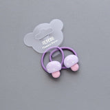 2 PCS Cartoon Fruit Flower Princess Headwear Baby Headdress Children Hair Ropes Girls Hair Accessories Kids Elastic Hair Bands