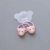 2 PCS Cartoon Fruit Flower Princess Headwear Baby Headdress Children Hair Ropes Girls Hair Accessories Kids Elastic Hair Bands