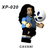WorldCup Football Team Player Ronaldo Lionel Messi Neymar Beckham Building Blocks Figure Bricks Toy kids gift Compatible Legoed