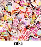 Soft pottery 1000pcs Fruit slices Filler For Nails Art Tips Slime Fruit For Kids Lizun DIY slime Accessories Supplies Decoration