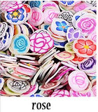 Soft pottery 1000pcs Fruit slices Filler For Nails Art Tips Slime Fruit For Kids Lizun DIY slime Accessories Supplies Decoration