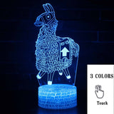 Fortnight Toys NightLight LED Sleep Light Projection Lamp Fortnight Battle Royale Scar RPG Gun Game Accessories Kids Gifts