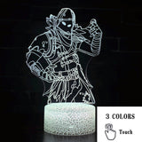 Fortnight Toys NightLight LED Sleep Light Projection Lamp Fortnight Battle Royale Scar RPG Gun Game Accessories Kids Gifts