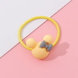 Wholesale 1PC Girls Cartoon Flower Lollipop Acrylic Elastic Hair Bands 3.0cm Small Rubber Bands Kids Scrunchie Hair Accessories