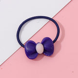 Wholesale 1PC Girls Cartoon Flower Lollipop Acrylic Elastic Hair Bands 3.0cm Small Rubber Bands Kids Scrunchie Hair Accessories