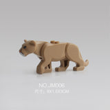 Duplos Animal Model Figures Building Block Sets Crocodile leopard shark kids educational toys for children Gift Brinquedos