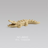 Duplos Animal Model Figures Building Block Sets Crocodile leopard shark kids educational toys for children Gift Brinquedos