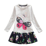 VIKITA Kids Girls Dress Baby Children Toddler Princess Dress Vestidos Children's Clothing Girls Winter Dresses 2-8Y LH5805 MIX