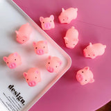 1 Piece Squeeze Pig Mochi Squishy Kawaii Animal Slow Rising Squishy Toy Anti-strss Practical Jokes Kids Squishies Cute Toy P0