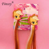Little Ponys Hair Clips for Girls Hair Pins My Kids Girls Hair Accessories Headwear Little Ponys Princess Braid Hair Clips