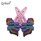 Little Ponys Hair Clips for Girls Hair Pins My Kids Girls Hair Accessories Headwear Little Ponys Princess Braid Hair Clips