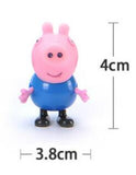 Peppa pig George guinea pig Family Pack Dad Mom Action Figure Original Pelucia Anime Toys For Kids children Christmas Gift