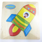 1pc Wooden 3D Puzzle Jigsaw Wooden Toys For Children Cartoon Animal Puzzles Intelligence Kids Children Educational Toy