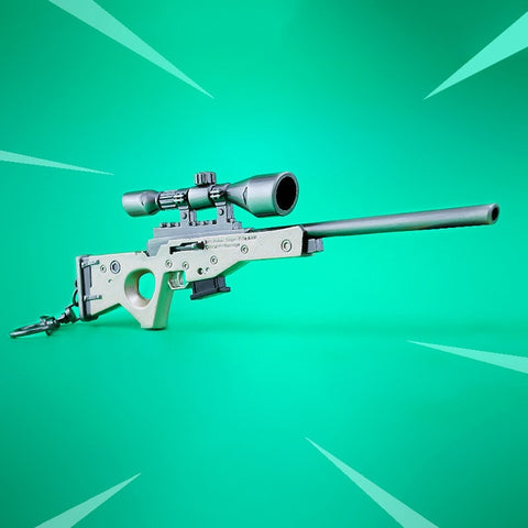 Kids Christmas Gifts Toys Game Fortnight Battle Royale Action Figure Gun Model Alloy Weapons FORTNIGHT Keychain