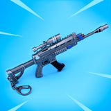 Kids Christmas Gifts Toys Game Fortnight Battle Royale Action Figure Gun Model Alloy Weapons FORTNIGHT Keychain
