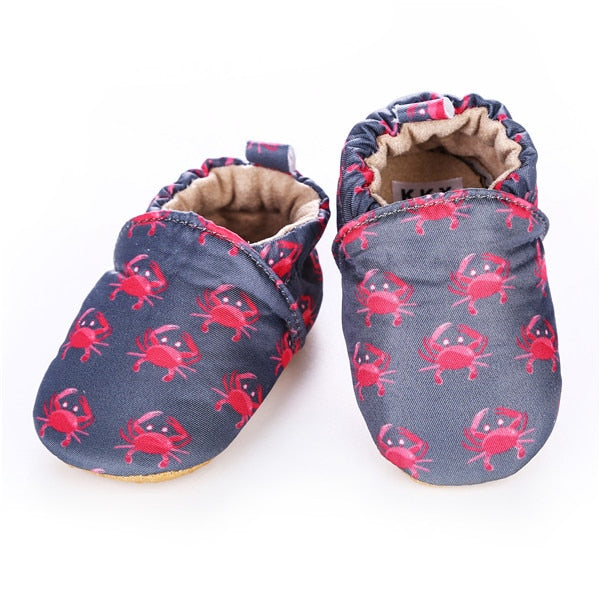 [simfamily]Kid Girls Boy First Walkers Soft Infant Toddler Shoes Cute Flower Soles Crib Shoes Footwear for Newborns baby shoes