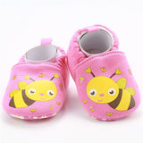 [simfamily]Kid Girls Boy First Walkers Soft Infant Toddler Shoes Cute Flower Soles Crib Shoes Footwear for Newborns baby shoes