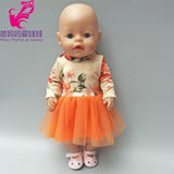 doll clothes for baby dolls clothes reindeer chritsmas wear for 43cm baby new born doll coat pants baby girl new year gifts