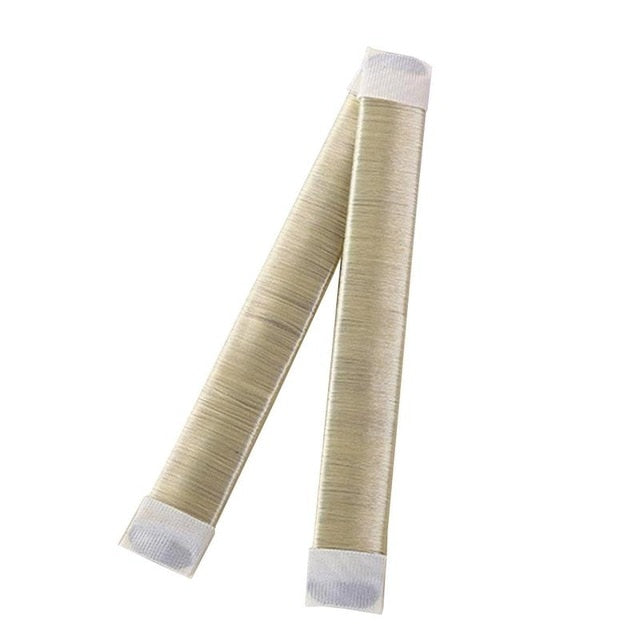 42cm Girls Wig Hair Curls Accessories Bud Ball Hair Band French Periwig Tool Twist Kids Bun Maker Child Drop Ship