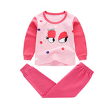 VIDMID 1-9Y girls pajamas clothing sets kids t-shirts and pants baby girls underwear sets for girl sleepwear suit set  4049 02
