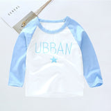 New Spring Boys Girls T Shirts Children Tees Boy Girl Long Sleeve Shirts Cotton Kids Tops Baby Clothing 12M-8Y Casual