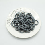 50pcs/lot 3cm Hair Accessories kids Rubber bands Scrunchy Elastic Hair Bands Girls Headband decorations ties  Gum for hair