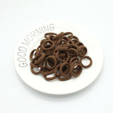 50pcs/lot 3cm Hair Accessories kids Rubber bands Scrunchy Elastic Hair Bands Girls Headband decorations ties  Gum for hair