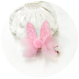 2pcs/Set Cute Hair Clips For Girls Glitter Rainbow Felt Fabric Flowers Hairpins Cat Ears Bunny Barrettes Kids Hair Accessories