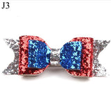 1PC Retail Hair Clip Women Baby Girl Big Glitter Hair Bow Kids Hairpins Hair Clip For Children Hair Accessories Toddler Headwear