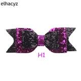 1PC Retail Hair Clip Women Baby Girl Big Glitter Hair Bow Kids Hairpins Hair Clip For Children Hair Accessories Toddler Headwear