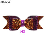 1PC Retail Hair Clip Women Baby Girl Big Glitter Hair Bow Kids Hairpins Hair Clip For Children Hair Accessories Toddler Headwear