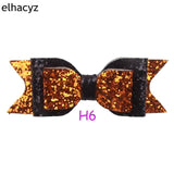 1PC Retail Hair Clip Women Baby Girl Big Glitter Hair Bow Kids Hairpins Hair Clip For Children Hair Accessories Toddler Headwear