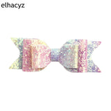 1PC Retail Hair Clip Women Baby Girl Big Glitter Hair Bow Kids Hairpins Hair Clip For Children Hair Accessories Toddler Headwear
