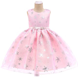 Baby Girls Striped Dress For Girls Formal Wedding Party Dresses Kids Princess Christmas Dress costume Children Girls Clothing