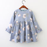 Melario Girls Dresses 2019 Fashion Kids Girls Dress cartoon Long sleeve princess dress fashion kids dresses children's clothing
