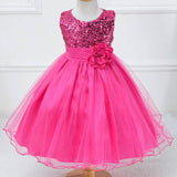 Girl floral princess party costume girls dress kids dresses for girls summer children clothing vestido tutu 2-10 Y baby clothes